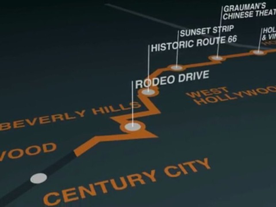 LA Marathon 2010 Animated Course Map