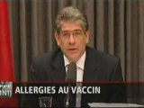 Vaccin H1N1 / Rapport d'effets secondaires sévères