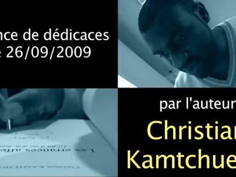 séance de dédicaces LES ERRANCES AFFECTIVES