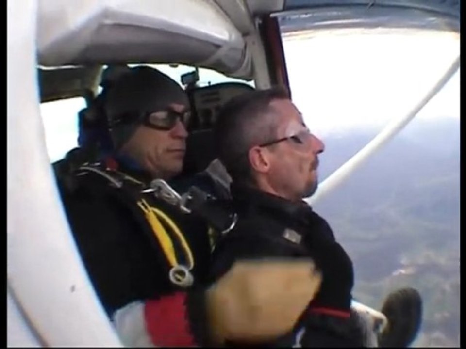 Bruno baptême en parachute