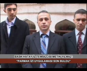 BASK HATAY İL TEMSİLCİSİ YILMAZ