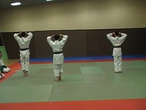 Entrainement kata equipe KSE ; Juniors