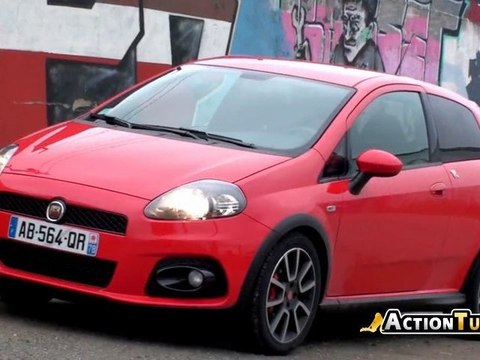 Essai Fiat Grande Punto Abarth par Action-Tuning