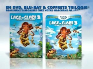 L'Age de Glace 3 - spot TV 15 secondes Family Pack