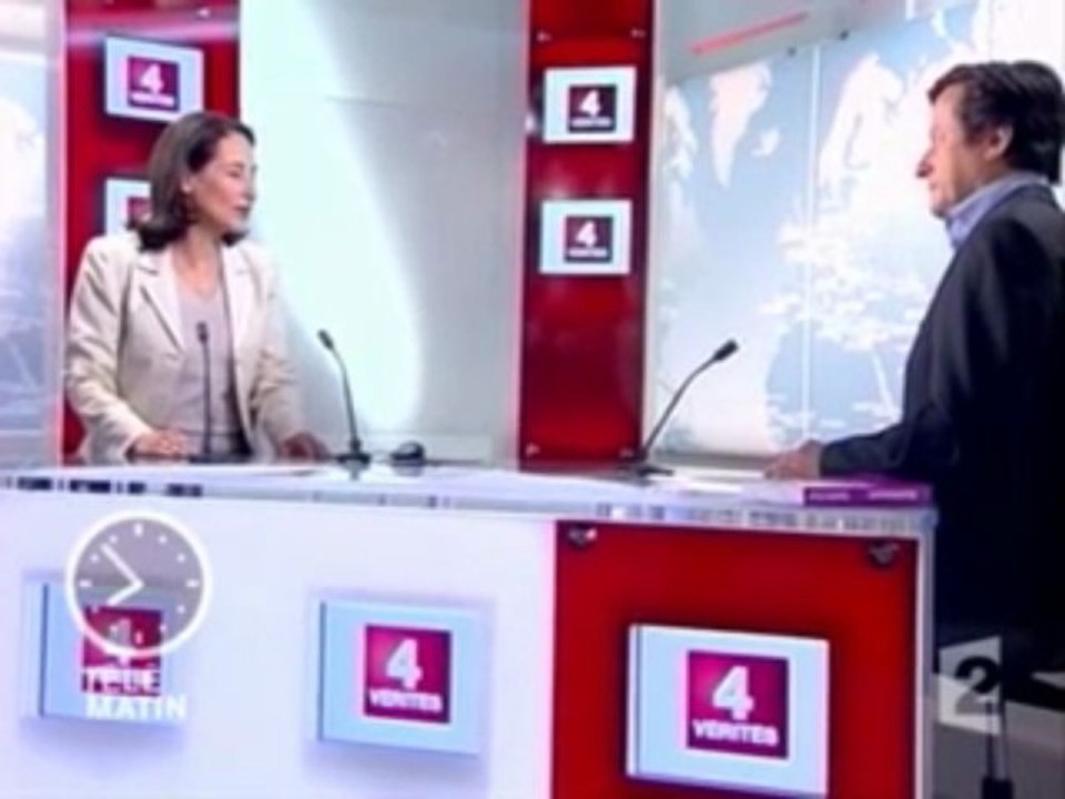 Ségolène Royal invitée des « 4 Vérités »