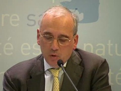 Conférence de presse Grippe A H1N1 du 26/11/09