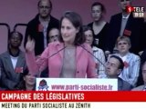 Ségolène Royal : meeting législatives Zenith Paris
