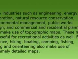 Topographic Maps