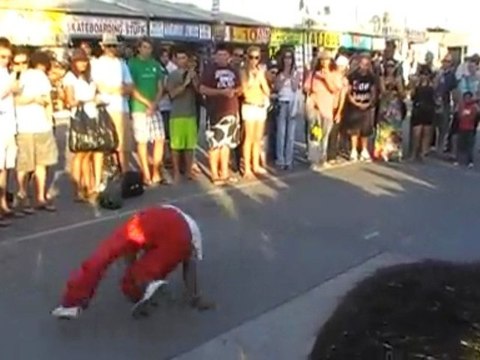 Break dance à venice beach