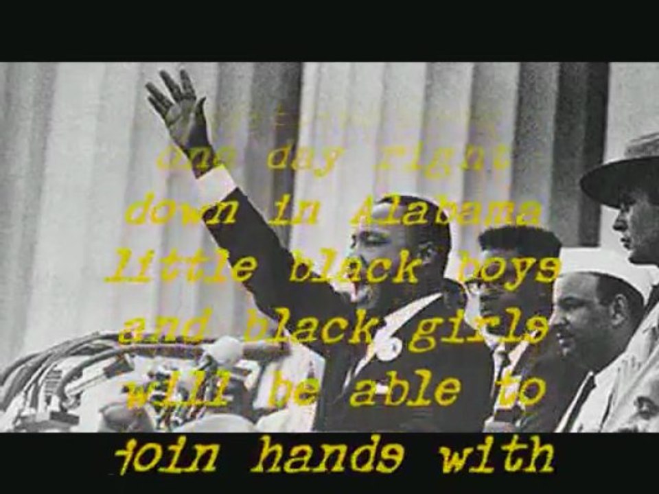 I have a dream