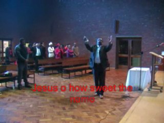 Jesus o how sweet the name