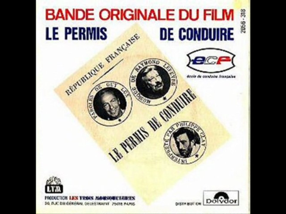 Philippe Clay Le permis de conduire (1973)