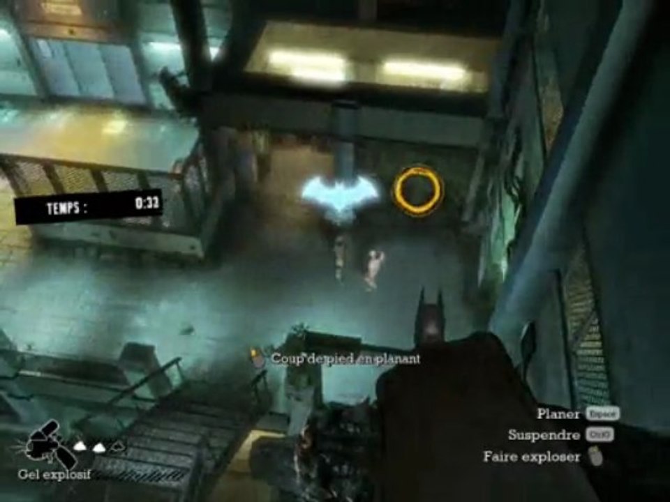 batman arkham asylum, qques actions in game