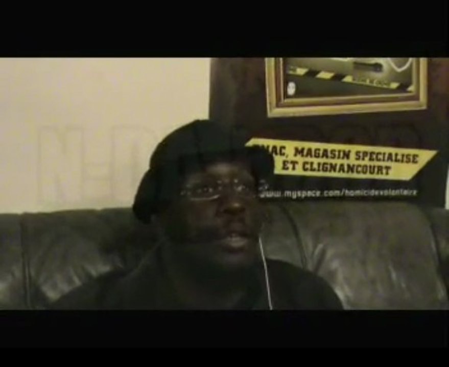 Alpha 5.20 en studio pour la B.O du film African Gangster