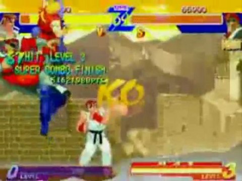 STREET FIGHTER ZERO ALPHA COMBOS SEGA SATURN STEFGAMERS