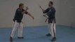 Exercice combiné de tambo (arnis) en miroir