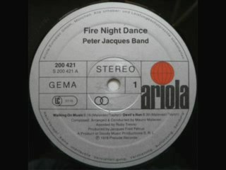 70s disco music  Peter Jacques Band - Walking On Music 1979