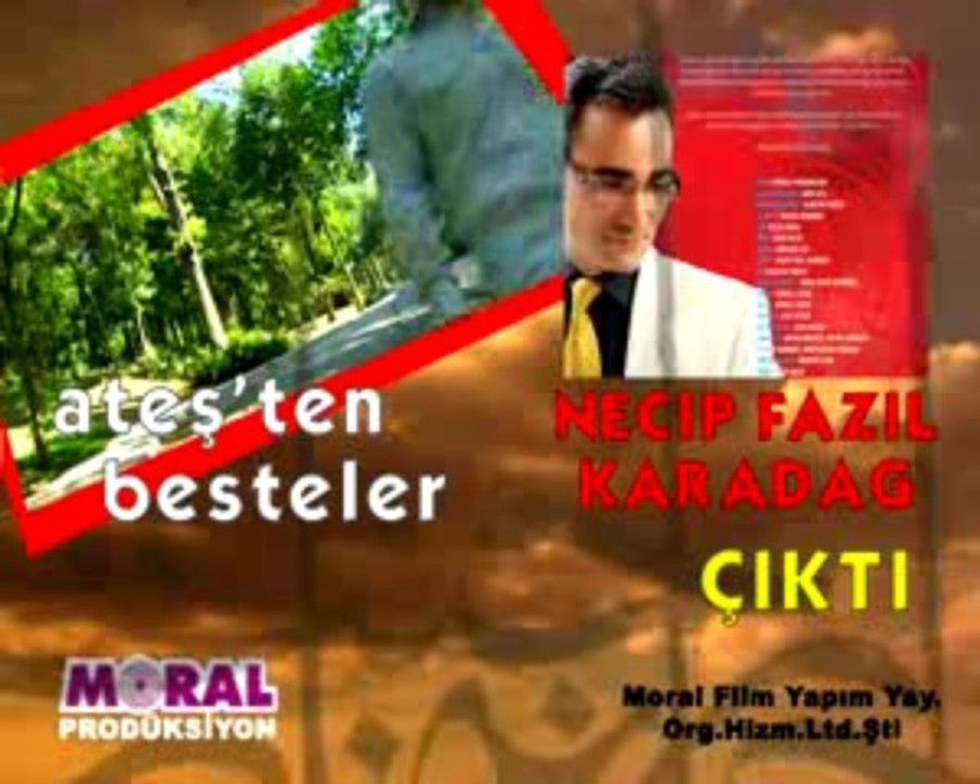 sonsuzluk aşkına ateşten besteler necip fazıl karadağ