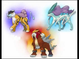 Suicune, Entei et Raikou : Les 3 Chiens Légendaires