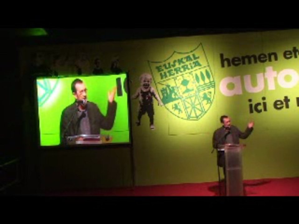 Henri Gourmelen UDB, meeting Autonomiaren Kolektiboa