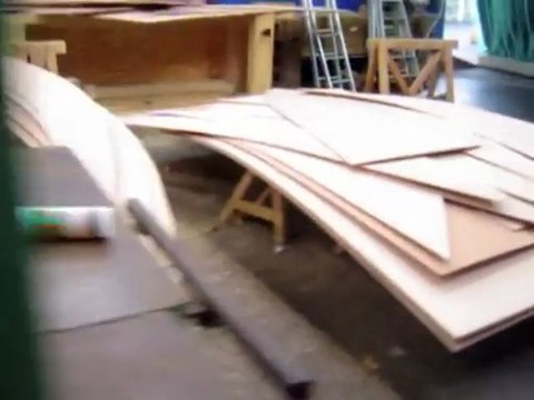 Traçage des gabarits de couples et voûte 27 nov 2009