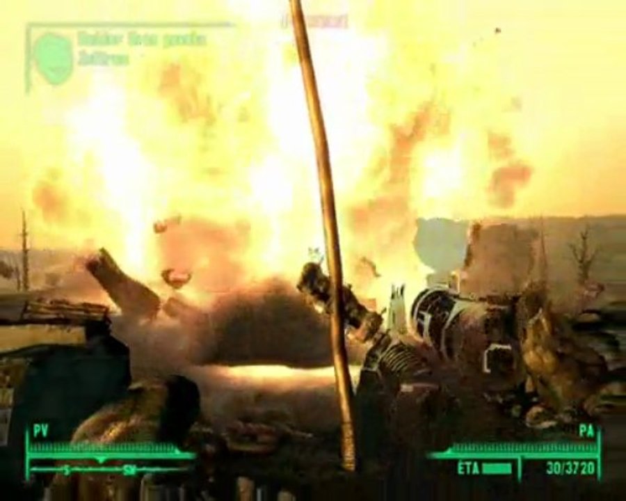 Fallout 3 (part.147) Drive-in & Caverne Cliffside (Raiders)