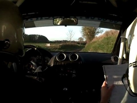 PERRIN - Rallye du Ternois 2009 ES3 - Ford Fiesta Trophy