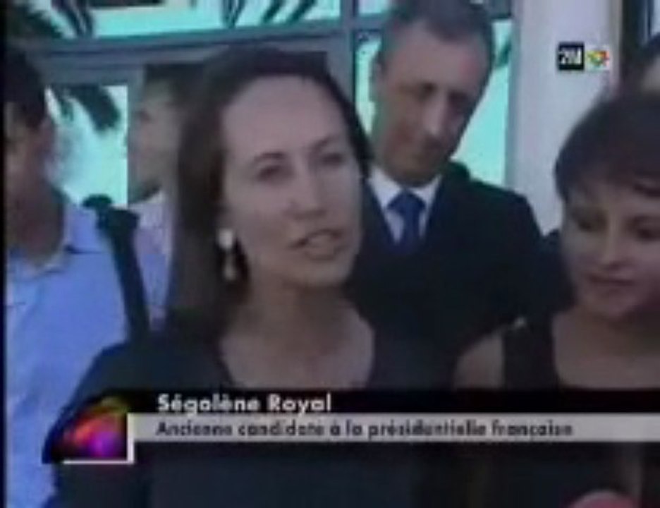 Ségolène Royal au Maroc