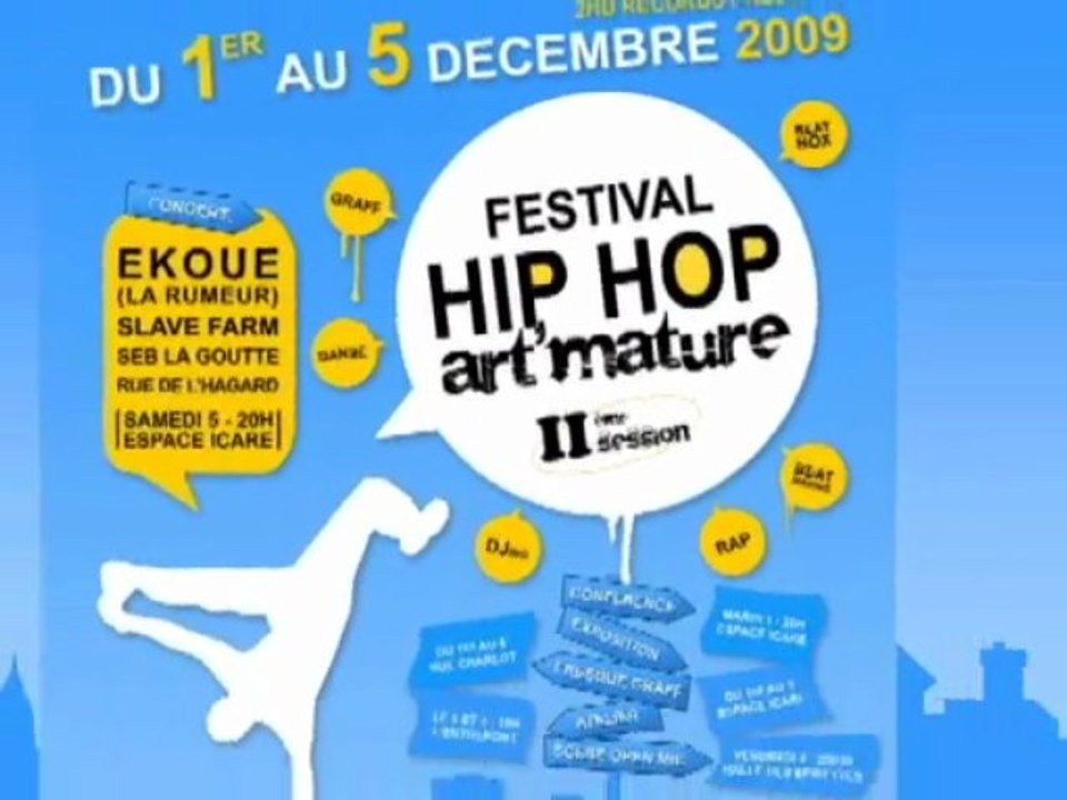 Teaser Festival Hip Hop ArtMature II - Graffiti