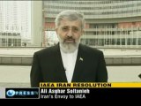Iranian ambaasador in IAEA about resolution against Iran