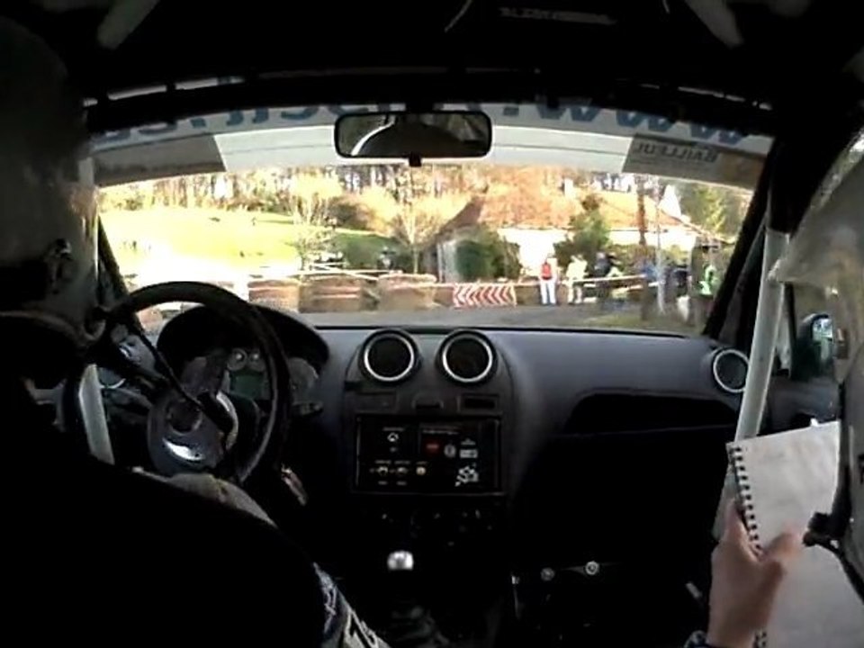 PERRIN - Rallye du Ternois 2009 ES4 - Ford Fiesta Trophy