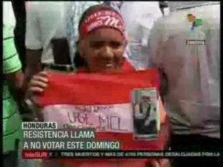 Estudiantes hondureños llaman a no votar este domingo