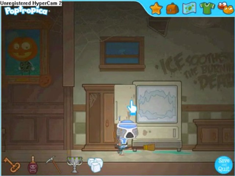 How to Defeat Haunted House  in Poptropica