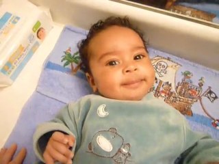 Mahdi Toure (2 mois) au reveil