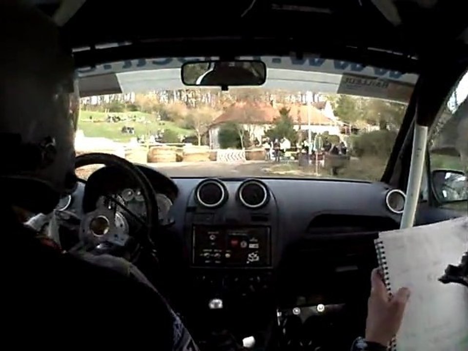 PERRIN - Rallye du Ternois 2009 ES6 - Ford Fiesta Trophy