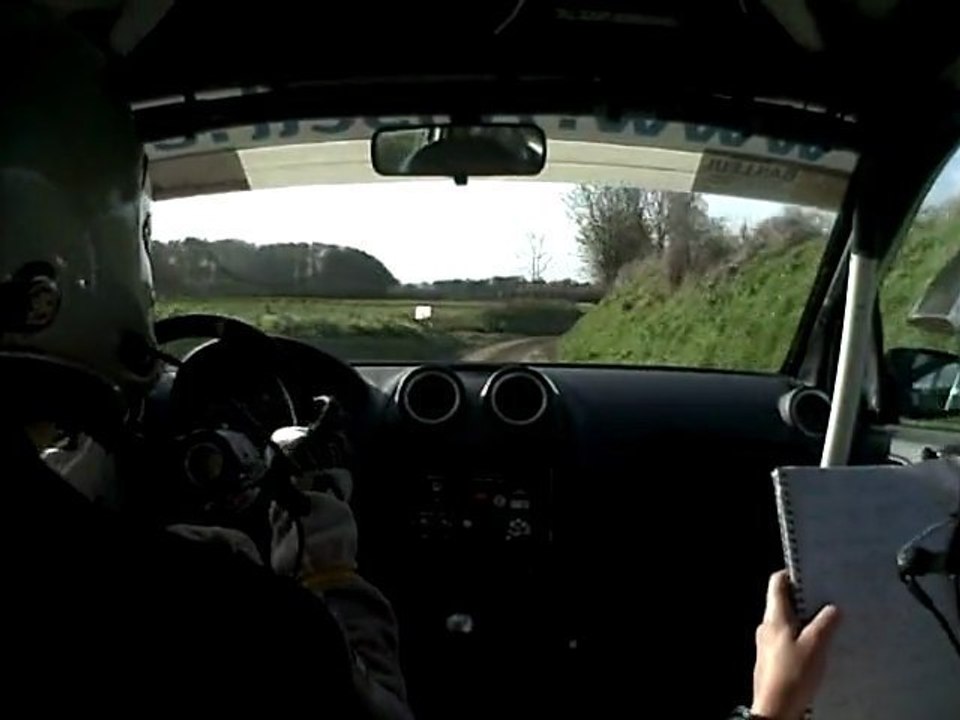 PERRIN - Rallye du Ternois 2009 ES5 - Ford Fiesta Trophy