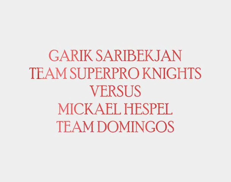 Garik Saribekjan VS Mickaël Hespel