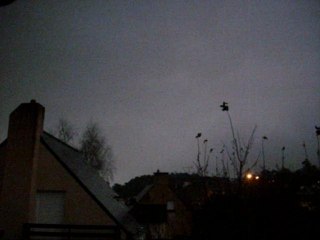 Orage à Hennebont le 27 novembre 2009