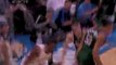 NBA Jeff Green posterizes half of the Bucks' front line.