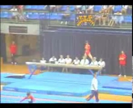 Gymnastics - 2009 Australia vs Japan - Tanaka - BB