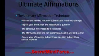 Mastering Affirmations For Self Confidence