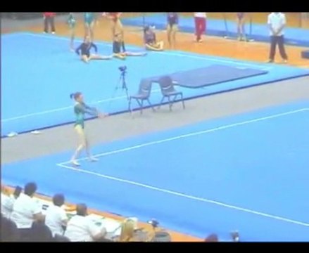 Gymnastics - 2009 Australia vs Japan - Emma Collister - FX