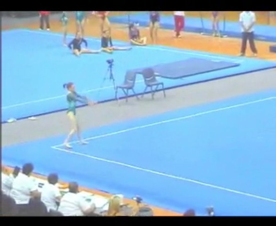 Gymnastics - 2009 Australia vs Japan - Emma Collister - FX