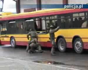 Ćwiczenia antyterrorystyczne w Warszawie