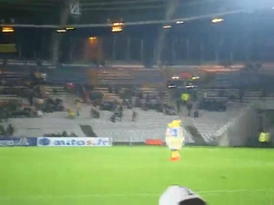 Nantes-Chateauroux, mi-temps