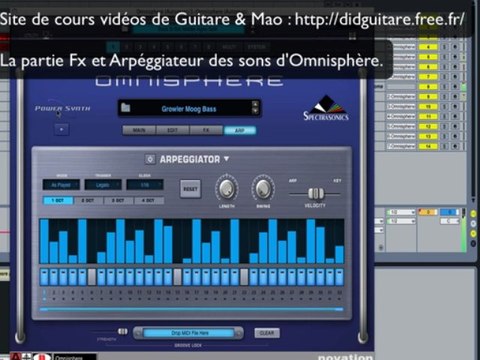 Tuto MAO : Omnisphere Spectrasonics par Didguitare.