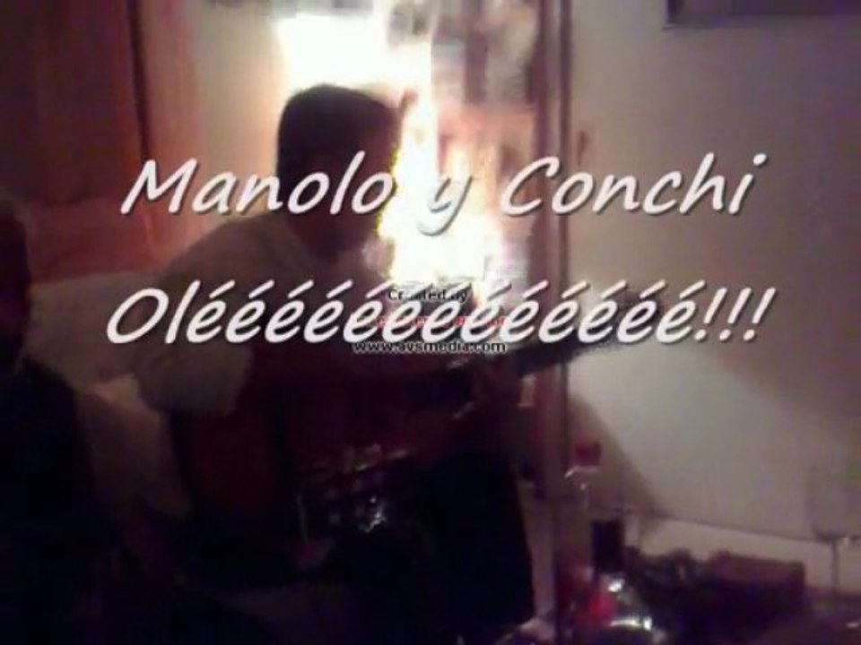 OLEEE FAMILIA!!!  el MANOLO y la CONCHI...