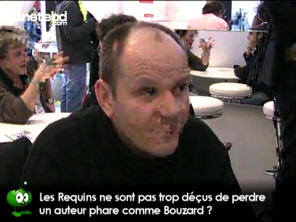 Guillaume Bouzard en interview pour PlanèteBD