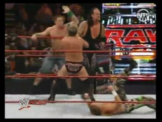 UNDERTAKER   JHON CENA  vs    DX   JERISHOW   (raw16/11/09)