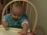 Eddie Gets Into His Food